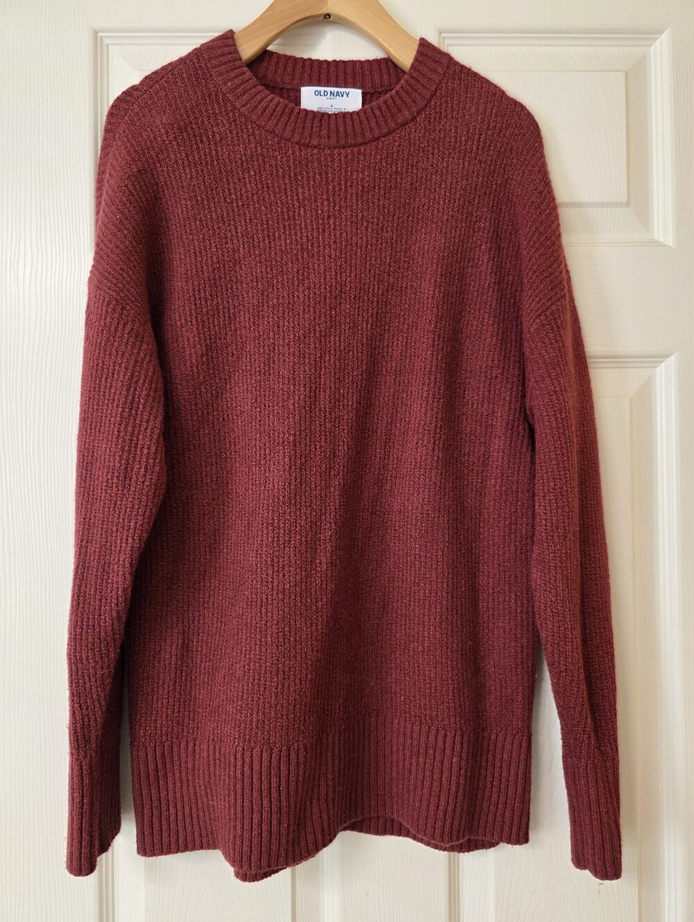 Old Navy Maroon Crewneck Sweater